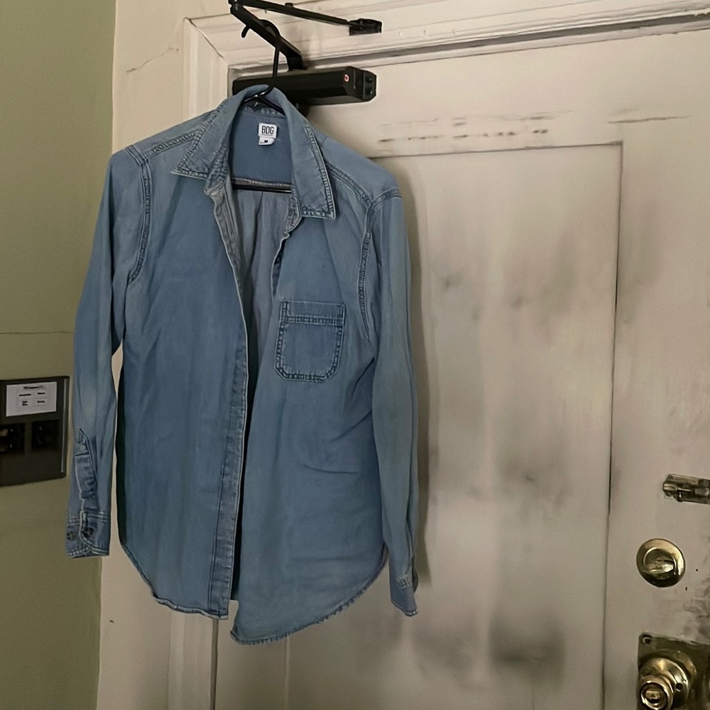 Denim long sleeve shirt. Medium. Brand :BDG